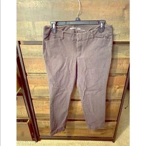 Dark gray stretchy dress pants